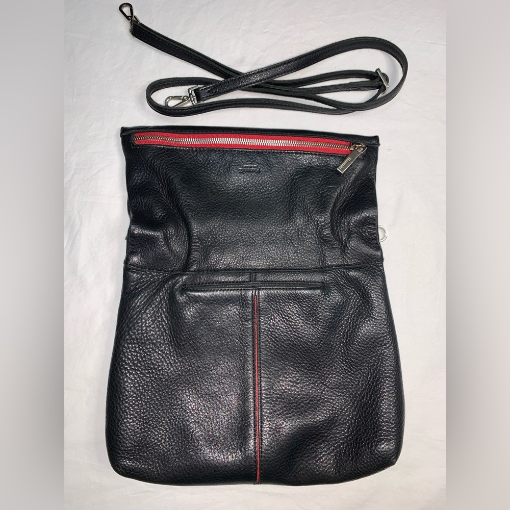 Hammitt purse black soft leather with riveting - Picture 9 of 15